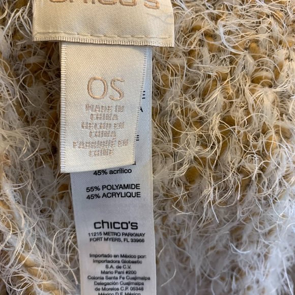 Chico's Patchwork Infinity Scarf - Picture 6 of 6